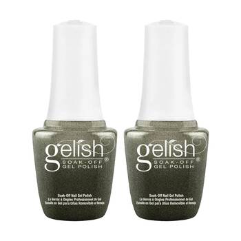 2PK Gelish Mini UV LED Soak Off Gel Nail Polish Showstopping 9ml