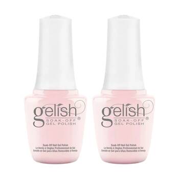2PK Gelish Mini UV LED Soak Off Gel Nail Polish Curls & Pearls 9ml