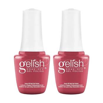 2PK Gelish Mini UV LED Soak Off Gel Nail Polish Colour Exhale 9ml
