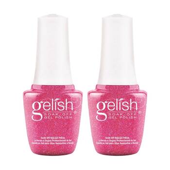 2PK Gelish Mini UV LED Soak Off Gel Nail Polish High Voltage 9ml