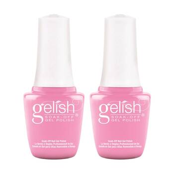 2PK Gelish Mini UV LED Soak Off Gel Nail Polish Colour Go Girl 9ml