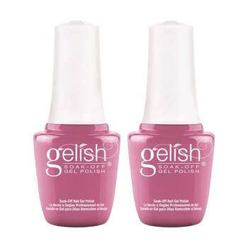 2PK Gelish Mini UV LED Soak Off Gel Nail Polish Colour It's A Lily 9ml