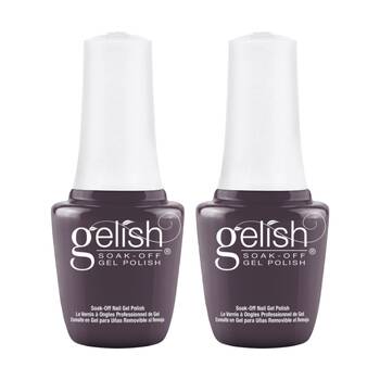 2PK Gelish Mini UV LED Soak Off Gel Nail Polish Colour Jet Set 9ml