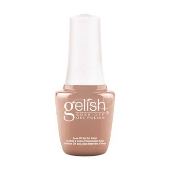 Gelish Mini UV LED Soak Off Gel Nail Polish Colour Taupe Model 9ml
