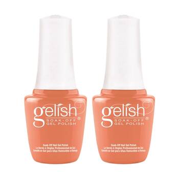 2PK Gelish Mini UV LED Soak Off Gel Nail Polish Sweet Morning Dew 9ml