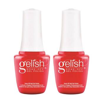 2PK Gelish Mini UV LED Soak Off Gel Nail Polish Shake It Till You Samba 9ml