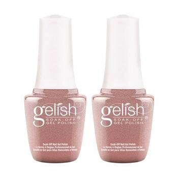 2PK Gelish Mini UV LED Soak Off Gel Nail Polish Colour Last Call 9ml