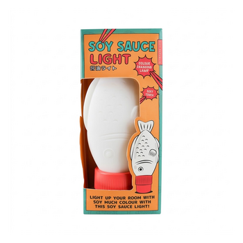 Gift Republic Soy Sauce Fish Colour Changing Soft Touch Light Rainbow