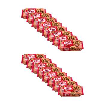 16PK Arnotts Good Time Classic Chocolate Chip Biscuit Cookies Oven Baked 72g