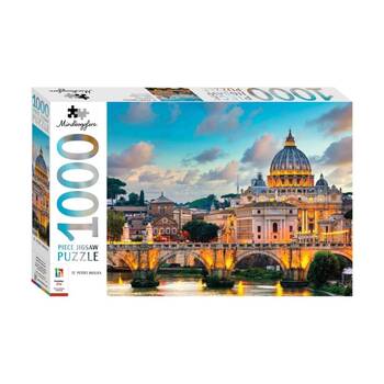 1000 pc Hinkler Mindbogglers St Peters Basilica Jigsaw Puzzle Enthusiasts