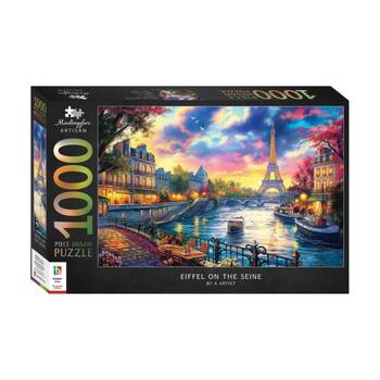 1000 pc Hinkler Mindbogglers Artisan Eiffel Jigsaw Puzzle Enthusiasts