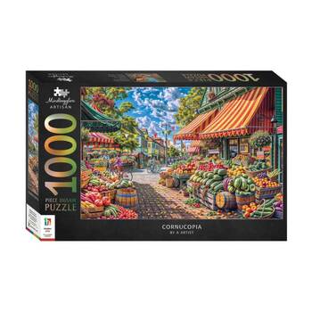 1000 pc Hinkler Mindbogglers Artisan Farmer Market Jigsaw Puzzle Enthusiasts