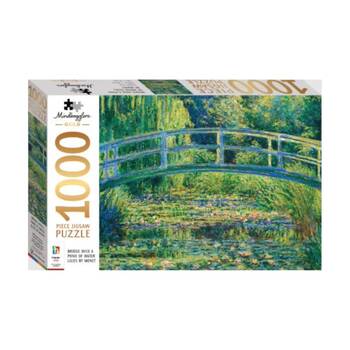 1000 pc Hinkler Mindbogglers Gold Water Lilies Jigsaw Puzzle Enthusiasts
