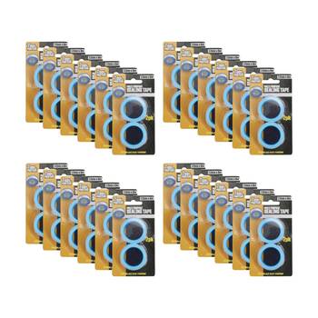 24x 2pc Tool Masters Multi-Purpse Sealing Tape Rolls 12mm x 8m Blue