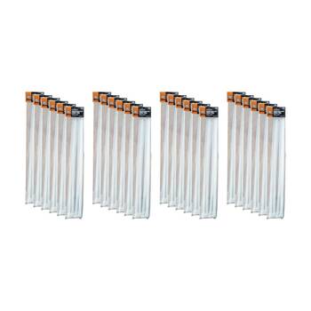 24x 10pc Tool Masters Heavy Duty Electrical Cable Ties 600 x 12mm Assorted