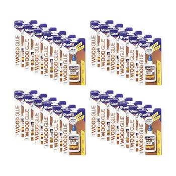 24PK GlueFix Adhesive High Strength Quick Dry Wood Glue Tube 80ml