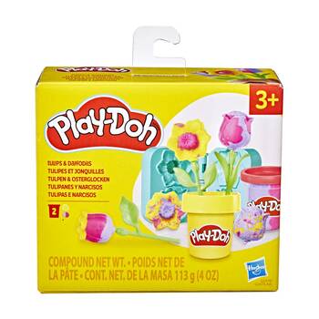 Playdoh Lil Flowers Modeling Compound Kids Play Toy Multicolour Assorted