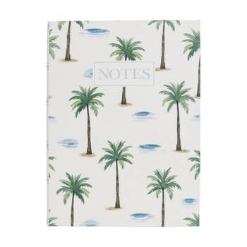 LVD Textured Cover Notebook Journal W/ Large Palms 29x21.5x2cm