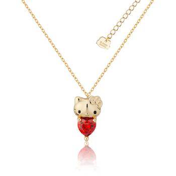 Couture Kingdom Hello Kitty July Necklace Gold Plated Brass 5y+