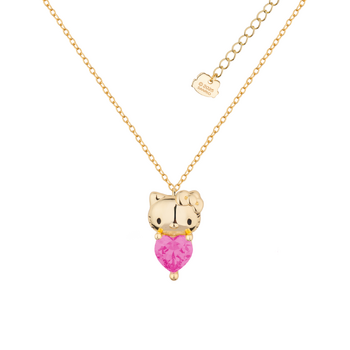 Couture Kingdom Hello Kitty October Necklace Gold Plated Brass 5y+