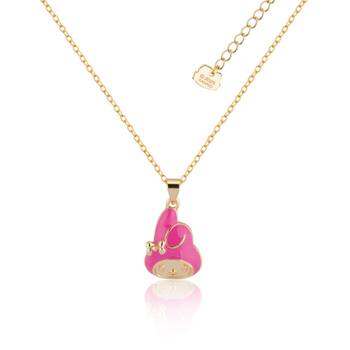 Couture Kingdom Sanrio My Melody Enamel Necklace Gold Plated Brass 5y+