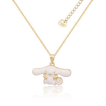 Couture Kingdom Cinnamoroll Enamel Necklace Gold Plated Brass 5y+