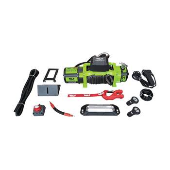 Hulk 4X4 Genesis Series 12500lb Synthetic Rope Offroad Winch