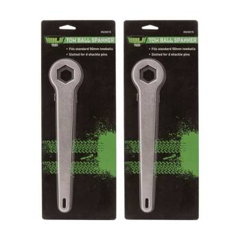 2PK Hulk 4X4 Tow Ball Spanner Durable Tool For Secure Towing Connections