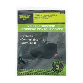 Hulk 4X4 Neoprene Console Cover Suits Toyota Landcruiser 200 Series
