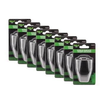 8PK Hulk 4X4 Single Surface Mount Housing 55x50mm With 41mm Hole Centre