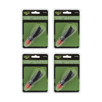 4PK Hulk 4X4 12V-24V Combination Accessory Power Merit DIN Plug