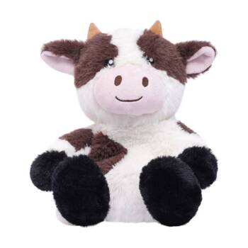 Toasty Hugs Coco Cow Plush Heatable Coolable Microwave Safe 35x26x14m