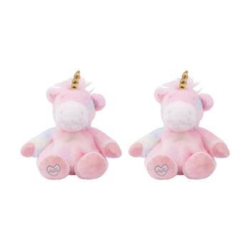 2PK Toasty Hugs Cupcake Unicorn Plush Toy Heatable Coolable Microwave Safe