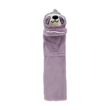 Toasty Hugs Sadie Sloth Neck Wrap Heatable Coolable Microwave Plush