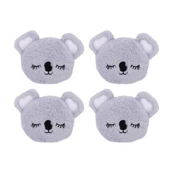 4PK Toasty Hugs Kimmi Koala Hand Warmer Heat Pack Grey 10x10x2cm