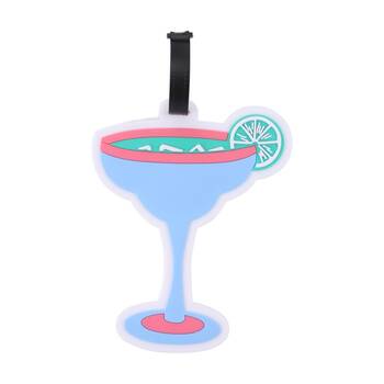 iPack Margarita Giant Luggage ID Tag Adjustable Strap Travel 15x13.2cm