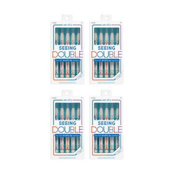 4x 5pc Ooly Fine Tip Markers Seeing Double Kids Activity Set 8y+