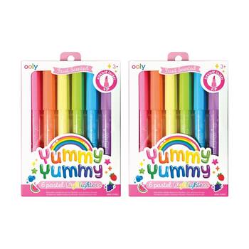 2x 6pc Ooly Highlighters Yummy-Yummy Pastel Scented Kids Art Activity Set 3y+