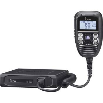 ICOM 5W 80Ch 12/24V UHF Transceiver With Noise Cancelling Mic CB Radios