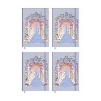 4PK Wicked 2026 Colourful Planner Yearly Diary Notebook A5 21x16cm