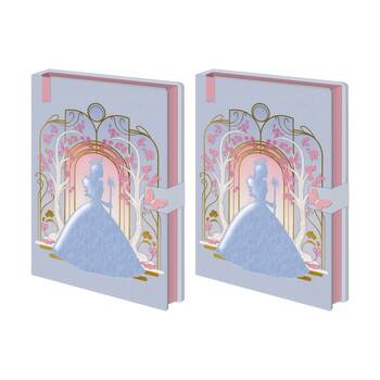 2PK Wicked 2 Glinda Premium Notebook W/ Inner Compartment A5 21x16cm