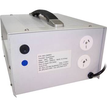 Tortech 2000V Isolation Transformer Mains Electrostatic Screen Power Supplies 