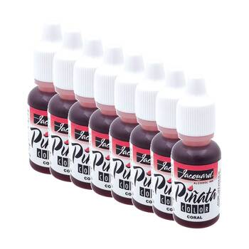 8PK Jacquard Pinata Colours 14ml Acrylic Paint Art/Craft - Coral