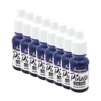 8PK Jacquard Pinata Colours 14ml Acrylic Paint Art/Craft - Blue Violet