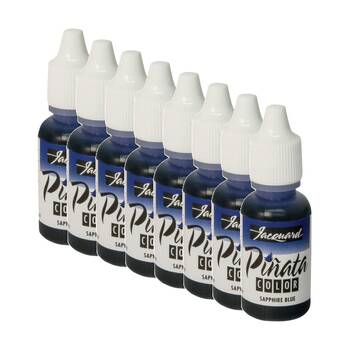 8PK Jacquard Pinata Colours 14ml Acrylic Paint Art/Craft - Sapphire Blue