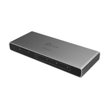 J5Create 8K USB-C to Dual HDMI 4-Way Display Splitter Extender