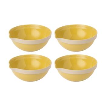 4PK Jamie Oliver Big Love Everyday Stoneware Cooking/Baking Mixing Bowl 1.4L