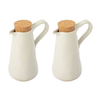 2PK Jamie Oliver Big Love Delightful Stoneware Oil & Vinegar Drizzler 450mL