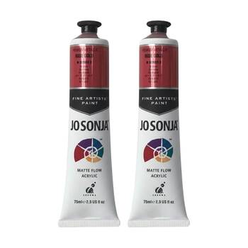 2PK Jo Sonja Metallic Colour Series Acrylic Artist Paint 75mL Tube Rose Gold