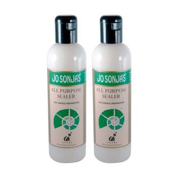 2PK Jo Sonja Medium 250ml All Purpose Sealer Acrylic Paint Art/Craft - Clear